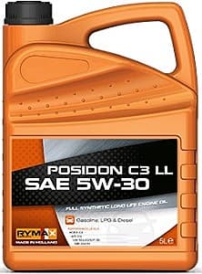 Моторное масло Rymax Posidon C3 LL SAE 5W30 5L