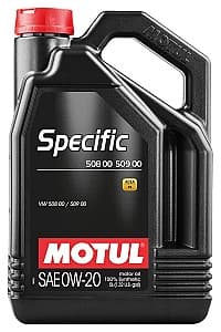 Моторное масло Motul 0W20 SPEC 508 509 5л