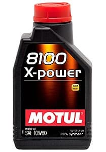 Моторное масло Motul 10W60 8100 X-POWER 1л
