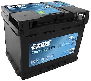 Автомобильный аккумулятор Exide Start-Stop EFB EL600