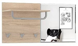 Cuier pentru haine Mobi Layt 03.292 (Sonoma Oak/White)