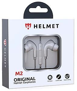 Наушники HELMET M2 Series 3.5mm White