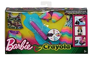  Mattel Barbie Clothes Crayola FHW85