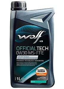 Моторное масло Wolfoil 0W30 OFTECH MS-FFE 1л