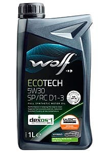 Моторное масло Wolfoil ECOTECH D1-3 5W30 1л