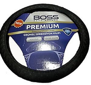 Husă pentru volan Boss Premium Black (53326)