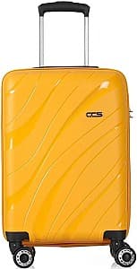 Valiza de calatorie CCS 5223 S (Yellow)