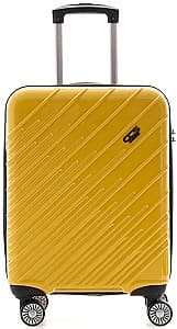 Valiza de calatorie CCS 5234 S (Yellow)