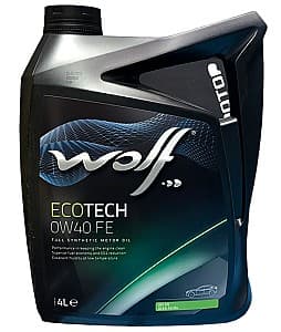Моторное масло Wolfoil ECOTECH FE 0W40 4л