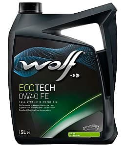 Моторное масло Wolfoil ECOTECH FE 0W40 5л