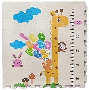 Covoras de joaca 4Play Giraffe 61×61×4cm