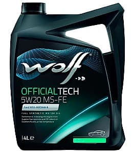 Моторное масло Wolfoil OFFTECH MS-FE 5W20 4л