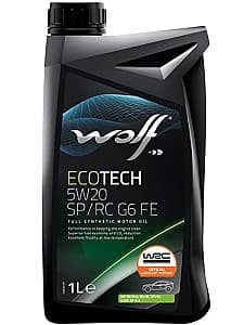 Моторное масло Wolfoil ECOTECH G6 FE 5W20 1л