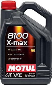 Моторное масло Motul 8100 X-MAX 0W30 5л
