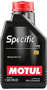 Моторное масло Motul SPECIFIC 17 FE 0W20 1л