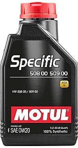 Моторное масло Motul SPEC 508 509 0W20 1л