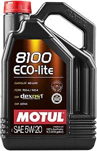 Моторное масло Motul 8100 ECO-LITE 5W20 5л