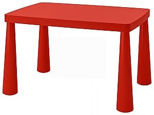 Письменный стол IKEA Mammut 77x55 (Красный)
