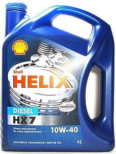 Моторное масло Shell Helix HX7 Diesel 10W40 4L