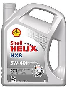 Моторное масло Shell Helix HX8 ECT 5W40 5L