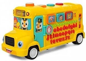 Jucărie interactivă Hola Toys School bus