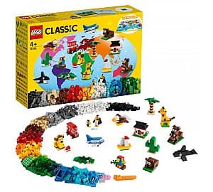 Constructor LEGO Classic 11015 În jurul lumii