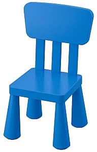 Детский стульчик IKEA Mammut (Синий)