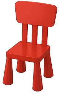 Детский стул IKEA Mammut (Красный)