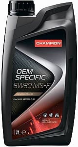 Моторное масло Champion Oem Specific 5W30 MS-F 1л