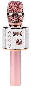 Microfon voce HELMET Wireless Karaoke H12 Rose