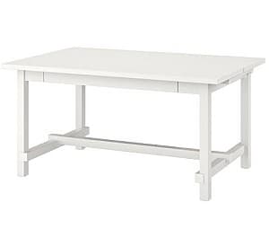 Masa IKEA Nordviken White 152/223 × 95 cm