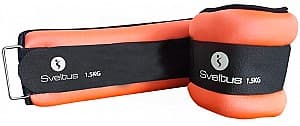 Greutate pentru fitness Sveltus 0943 2x1.5 kg (Orange/Black)