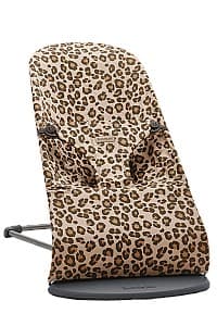 Шезлонг детский BabyBjorn Bliss Beige/Leopard Cotton Limited Edition