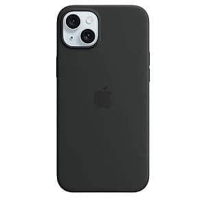 Husă Apple iPhone 15 Plus Silicone Case with MagSafe Black