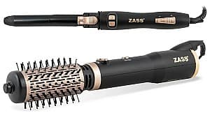 Aparat de coafat ZASS ZRC 01+ZRB 01 Black/Golden
