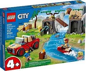 Конструктор LEGO City Внедорожник для спасения дикой природы