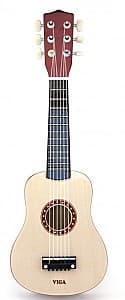 Jucărie muzicală VIGA Guitar 21 - Natural  