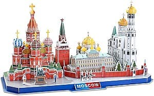 3D Puzzle CubicFun Atracții turistice în Moscova