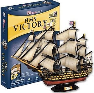 3D Puzzle CubicFun HMS Victory T4019h