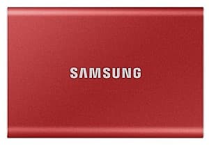 SSD extern Samsung T7 500GB Red (MU-PC500R/WW)
