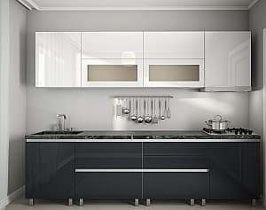 Кухонный гарнитур PS Gola-5 2.8 m High Gloss Black