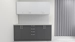 Кухонный гарнитур VLM Simplicity White/Grey