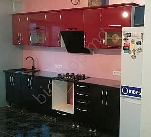 Bucatarie Big kitchen 3.2 m (Red and Black)