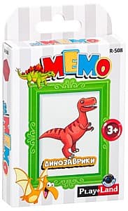Настольная игра Play Land "Memo Динозавры" RU