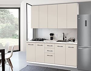 Кухонный гарнитур Modern Bono H110 2.0m (White/Cashmere)