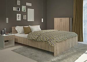 Кровать Haaus Remi 140x200 (Sonoma Oak)