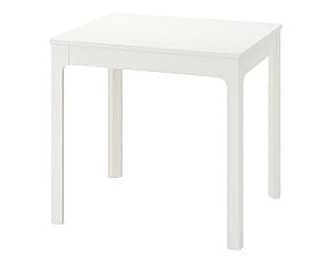 Стол деревянный IKEA Ekedalen white 80/120x70 см