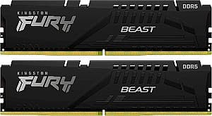 Оперативная память Kingston Fury Beast Expo 32GB DDR5-5200MHz (KF552C36BBEK2-32)