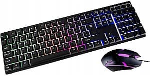 Set tastatura + Mouse Gotel K800H (Black)