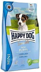 Hrană uscată pentru câini Happy Dog Mini Puppy Lamb&Rice Sensible 4 kg